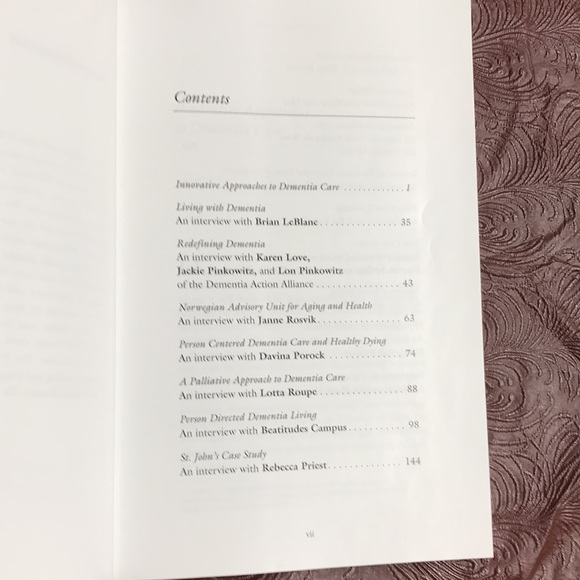 “Voices in dementia care reimagining the culture of care”  non fiction book - Picture 12 of 16